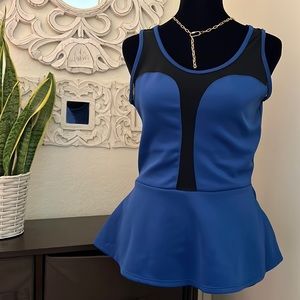 peplum top.